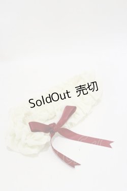 画像2: LOTUS ribbon / ガーターリボン  生成り H-25-08-12-026-EL-ZA-NS-ZH