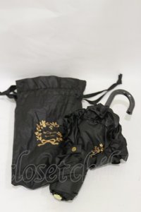 m petit by misako / 晴雨兼用折りたたみ傘  ブラック H-25-08-12-027-LO-ZA-NS-ZH