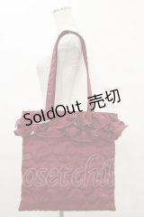 m petit by misako / TT*AMフリルトート  ワイン H-25-08-12-033-LO-BG-NS-ZH