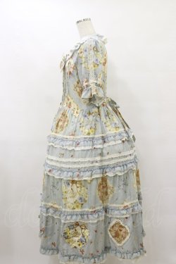 画像3: Miss Point（海外ロリータブランド） / Cat Rose Tea ワンピース（タイプ1） XL サックス H-25-08-12-034-EL-OP-NS-ZH