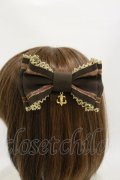 Angelic Pretty / 百合の紋章グログランバレッタ  ブラウン H-25-08-12-003-AP-AC-NS-ZH