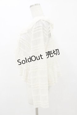 画像3: Miss Point（海外ロリータブランド） / Cat Rose Teaカーディガン L 生成り H-25-08-12-036-EL-TO-NS-ZH