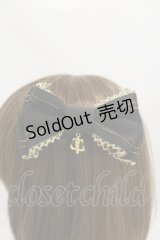 Angelic Pretty / 百合の紋章グログランバレッタ  ブラック H-25-08-12-004-AP-AC-NS-ZH