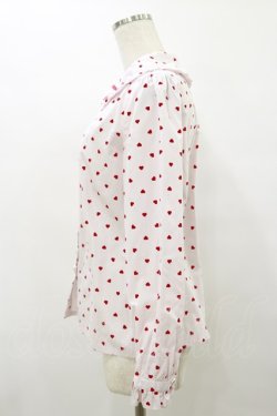 画像3: Nile Perch / ハートドットブラウス Free ピンク/レッド H-25-08-12-045-LO-BL-NS-ZH
