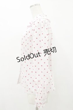 画像3: Nile Perch / ハートドットブラウス Free ピンク/レッド H-25-08-12-045-LO-BL-NS-ZH