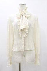 BABY,THE STARS SHINE BRIGHT / ストライプシフォンブラウス Free 生成り H-25-08-12-046-BA-BL-NS-ZH
