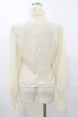 画像2: BABY,THE STARS SHINE BRIGHT / ストライプシフォンブラウス Free 生成り H-25-08-12-046-BA-BL-NS-ZH