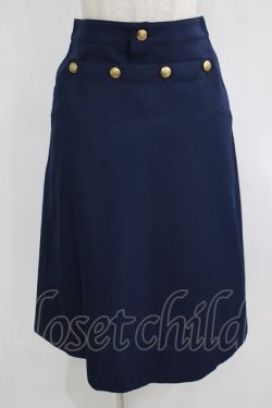 画像1: Jane Marple Dans Le Salon / Dormitory Twill Marine Skirt  ネイビー H-25-08-13-023-JM-SK-KB-ZH