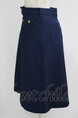 画像2: Jane Marple Dans Le Salon / Dormitory Twill Marine Skirt  ネイビー H-25-08-13-023-JM-SK-KB-ZH