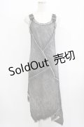 Jean Paul GAULTIER / デニムジャンパースカート 40 グレー H-25-08-13-027-GO-OP-KB-ZH