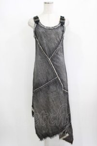 Jean Paul GAULTIER / デニムジャンパースカート 40 グレー H-25-08-13-027-GO-OP-KB-ZH