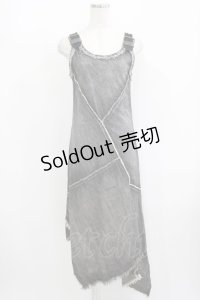 Jean Paul GAULTIER / デニムジャンパースカート 40 グレー H-25-08-13-027-GO-OP-KB-ZH