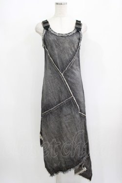 画像1: Jean Paul GAULTIER / デニムジャンパースカート 40 グレー H-25-08-13-027-GO-OP-KB-ZH