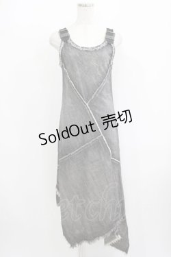 画像1: Jean Paul GAULTIER / デニムジャンパースカート 40 グレー H-25-08-13-027-GO-OP-KB-ZH