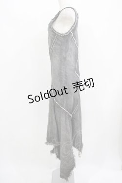 画像2: Jean Paul GAULTIER / デニムジャンパースカート 40 グレー H-25-08-13-027-GO-OP-KB-ZH