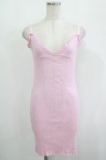 Katie / UNDER PRETTIES camisole one-piece  ピンク H-25-08-13-029-LO-OP-KB-ZH