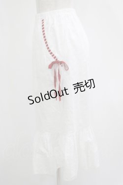 画像2: Katie / SUMMER HEROINE mermaid skirt  WHITE×RED H-25-08-13-030-LO-SK-KB-ZH