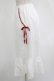 画像2: Katie / SUMMER HEROINE mermaid skirt  WHITE×RED H-25-08-13-030-LO-SK-KB-ZH (2)