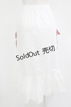 画像3: Katie / SUMMER HEROINE mermaid skirt  WHITE×RED H-25-08-13-030-LO-SK-KB-ZH