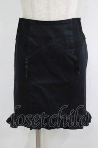 Katie / CORSETTI garter mini skirt XS ブラック H-25-08-13-031-LO-SK-KB-ZH