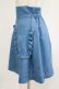 画像2: Katie / CAFE CHIC high waist skirt  ブルー H-25-08-13-032-LO-SK-KB-ZH (2)