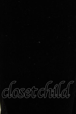 画像5: KILL STAR / レース切替ベロアロングスカート  黒 H-25-08-13-034-SL-SK-KB-ZH