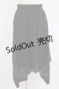 NieR Clothing /ACK SARROUEL PANTS F 黒 H-25-08-13-035-PU-PA-KB-ZH