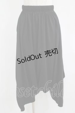 画像1: NieR Clothing /ACK SARROUEL PANTS F 黒 H-25-08-13-035-PU-PA-KB-ZH