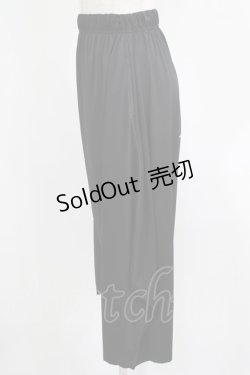 画像2: NieR Clothing /ACK SARROUEL PANTS F 黒 H-25-08-13-035-PU-PA-KB-ZH