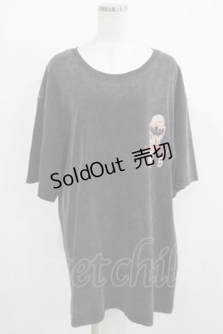 画像1: MILKBOY /ACK SUNDAE TEE  ブラックウォッシュ H-25-08-13-041-MB-TO-KB-ZH