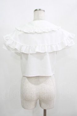 画像3: MILK / フリルDECOブラウス  オフ H-25-08-13-043-ML-BL-KB-ZH