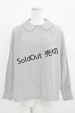 画像1: Jane Marple / ドミトリーカラーブラウス  black check H-25-08-13-044-JM-BL-KB-ZH