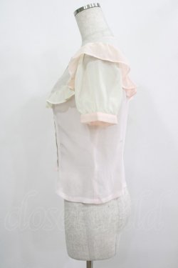 画像2: MILK / ラビットパフブラウス  ピンク H-25-08-13-047-ML-BL-KB-ZH
