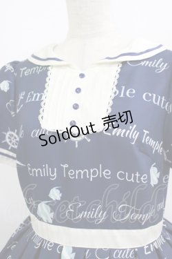 画像5: Emily Temple cute / MARINEロゴワンピース  ネイビー H-25-12-15-1003-ET-OP-KB-ZT033