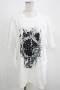 CuLLt / プリントTシャツ  白 H-25-08-13-049-PU-TO-KB-ZH