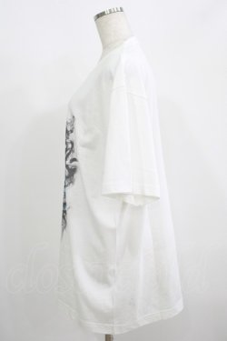画像2: CuLLt / プリントTシャツ  白 H-25-08-13-049-PU-TO-KB-ZH