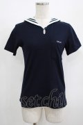 MILK / セーラーカラートップス  ネイビー H-25-08-13-055-ML-TO-KB-ZH