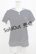 MILK / セーラーカラートップス  ネイビー H-25-08-13-055-ML-TO-KB-ZH