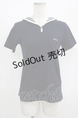 MILK / セーラーカラートップス  ネイビー H-25-08-13-055-ML-TO-KB-ZH
