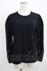 Jane Marple Dans Le Salon / Puffy sleeve pullover  ネイビー H-25-08-13-057-JM-TO-KB-ZH