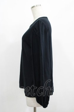 画像2: Jane Marple Dans Le Salon / Puffy sleeve pullover  ネイビー H-25-08-13-057-JM-TO-KB-ZH
