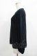 画像2: Jane Marple Dans Le Salon / Puffy sleeve pullover  ネイビー H-25-08-13-057-JM-TO-KB-ZH (2)