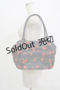 Jane Marple / Skipping cherries bag  ブラック H-25-08-13-064-JM-BG-KB-ZH