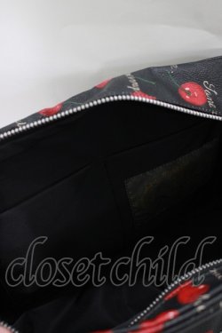 画像3: Jane Marple / Skipping cherries bag  ブラック H-25-08-13-064-JM-BG-KB-ZH