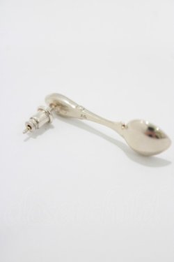 画像2: Q-pot. / プレーンスプーンピアス  シルバー H-25-08-13-070-QP-AC-KB-ZH