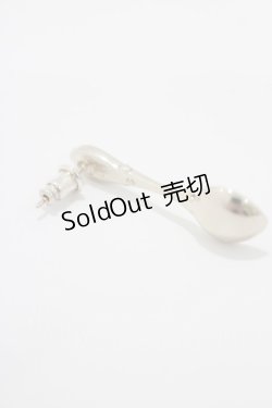 画像2: Q-pot. / プレーンスプーンピアス  シルバー H-25-08-13-070-QP-AC-KB-ZH