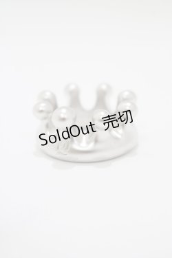 画像1: Q-pot. / ミルククラウンリング/シルバー 15 シルバー H-25-08-13-071-QP-AC-KB-ZH