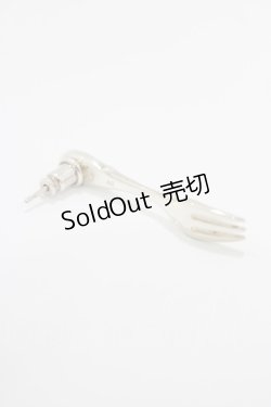 画像2: Q-pot. / プレーンフォークピアス  シルバー H-25-08-13-072-QP-AC-KB-ZH