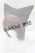 h.NAOTO / 猫耳帽子  黒 H-25-08-13-074-HN-AC-KB-ZH