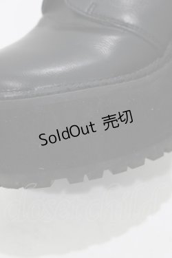 画像7: KILL STAR / ベルト付き厚底シューズ UK4(約23cm) 黒 H-25-08-13-079-SL-SH-KB-ZH